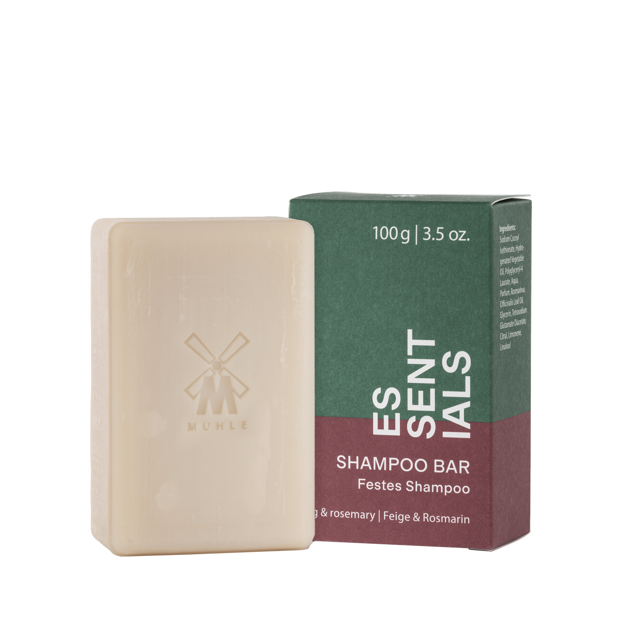 ESSENTIALS Festes Shampoo