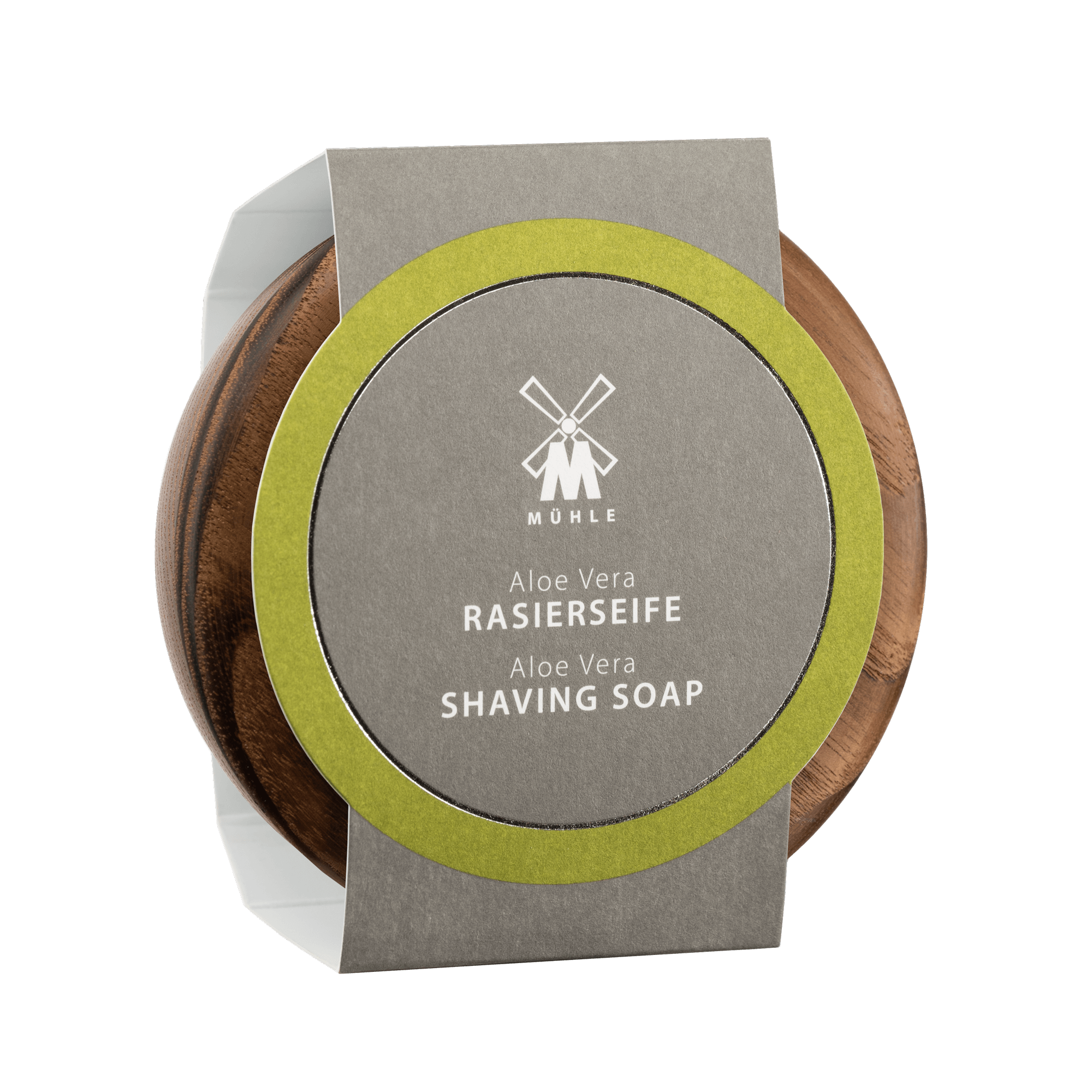 SHAVE CARE Shaving Soap in Wooden Bowl