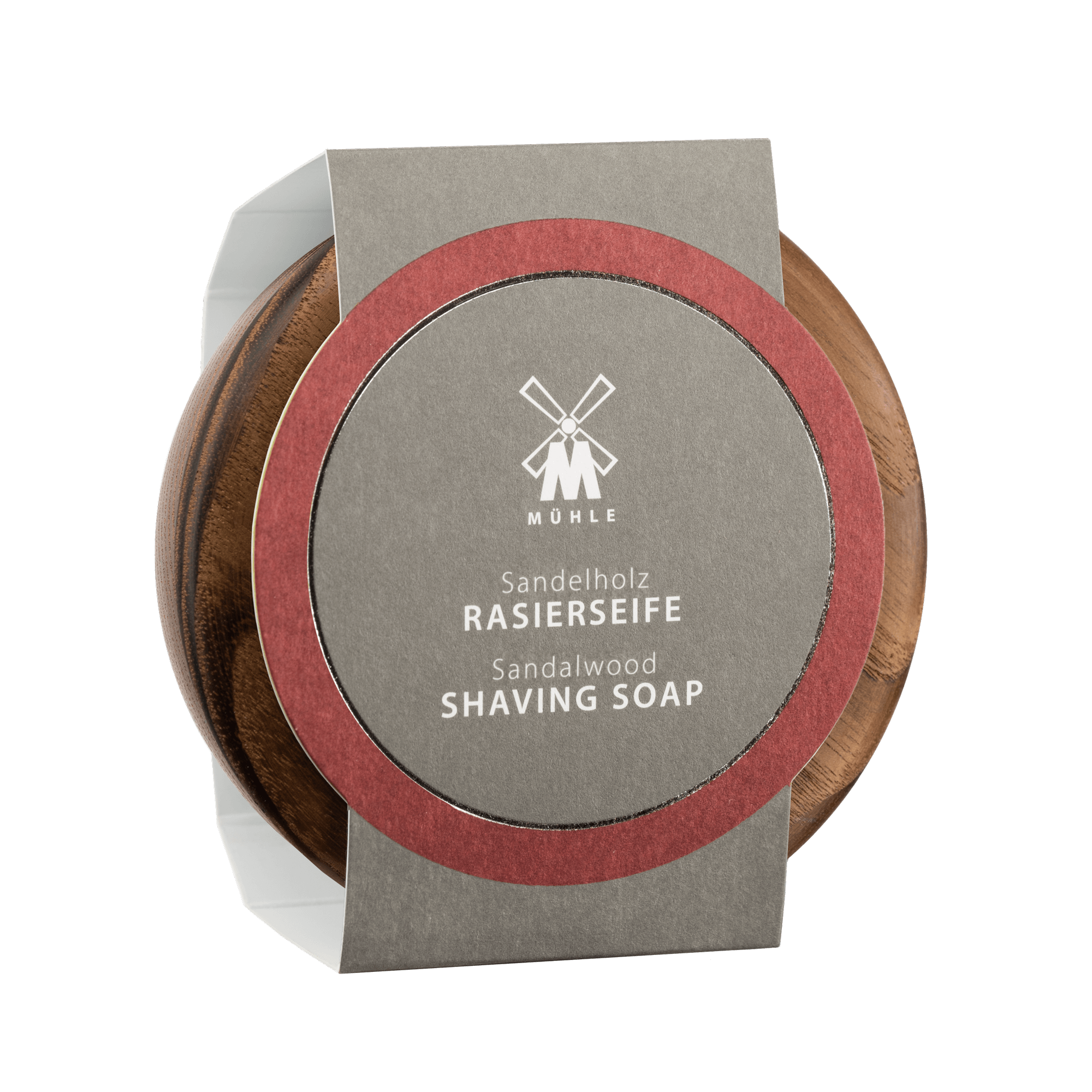 SHAVE CARE Shaving Soap in Wooden Bowl